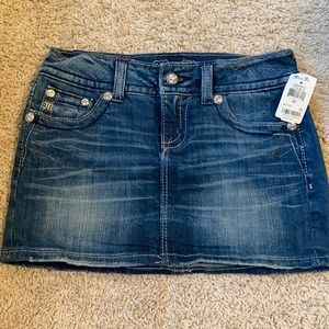 Miss Me Jean Skirt